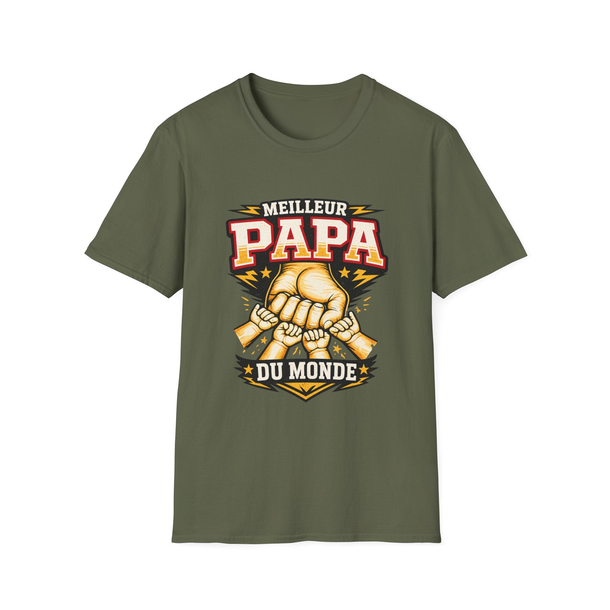 T-Shirt Meilleur Papa Du Monde