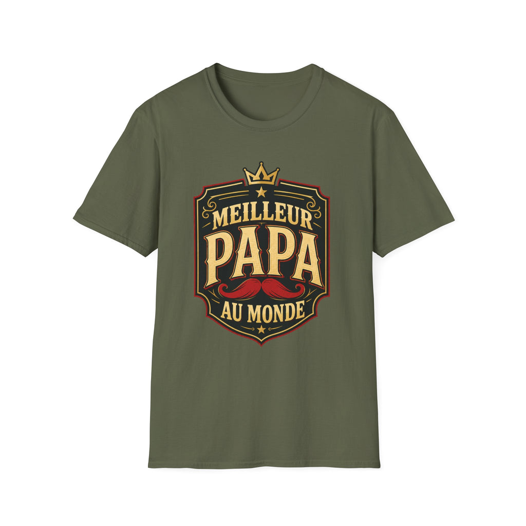 T-Shirt Meilleur Papa Au Monde