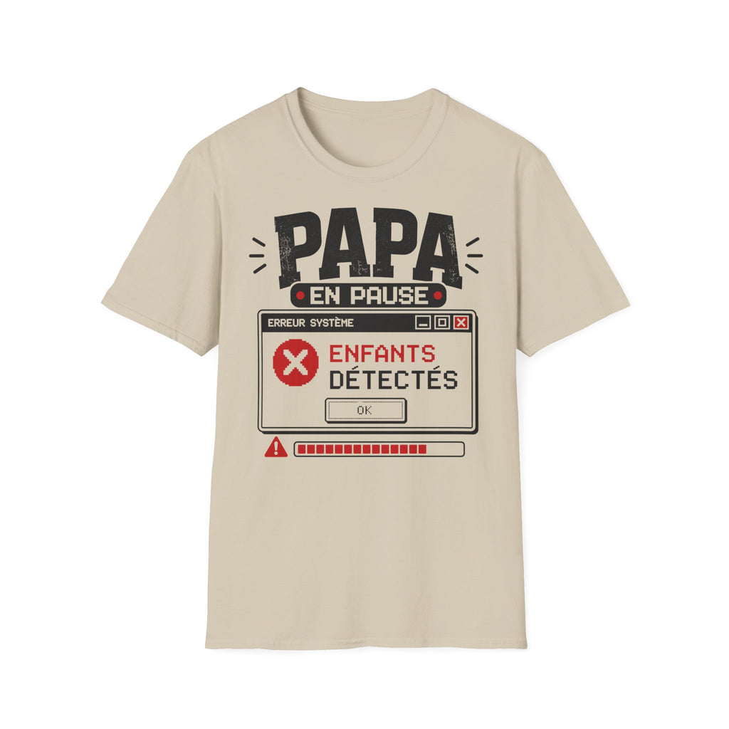 T-Shirt Papa En Pause
