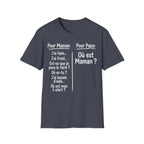T-Shirt Comparaison Maman Papa