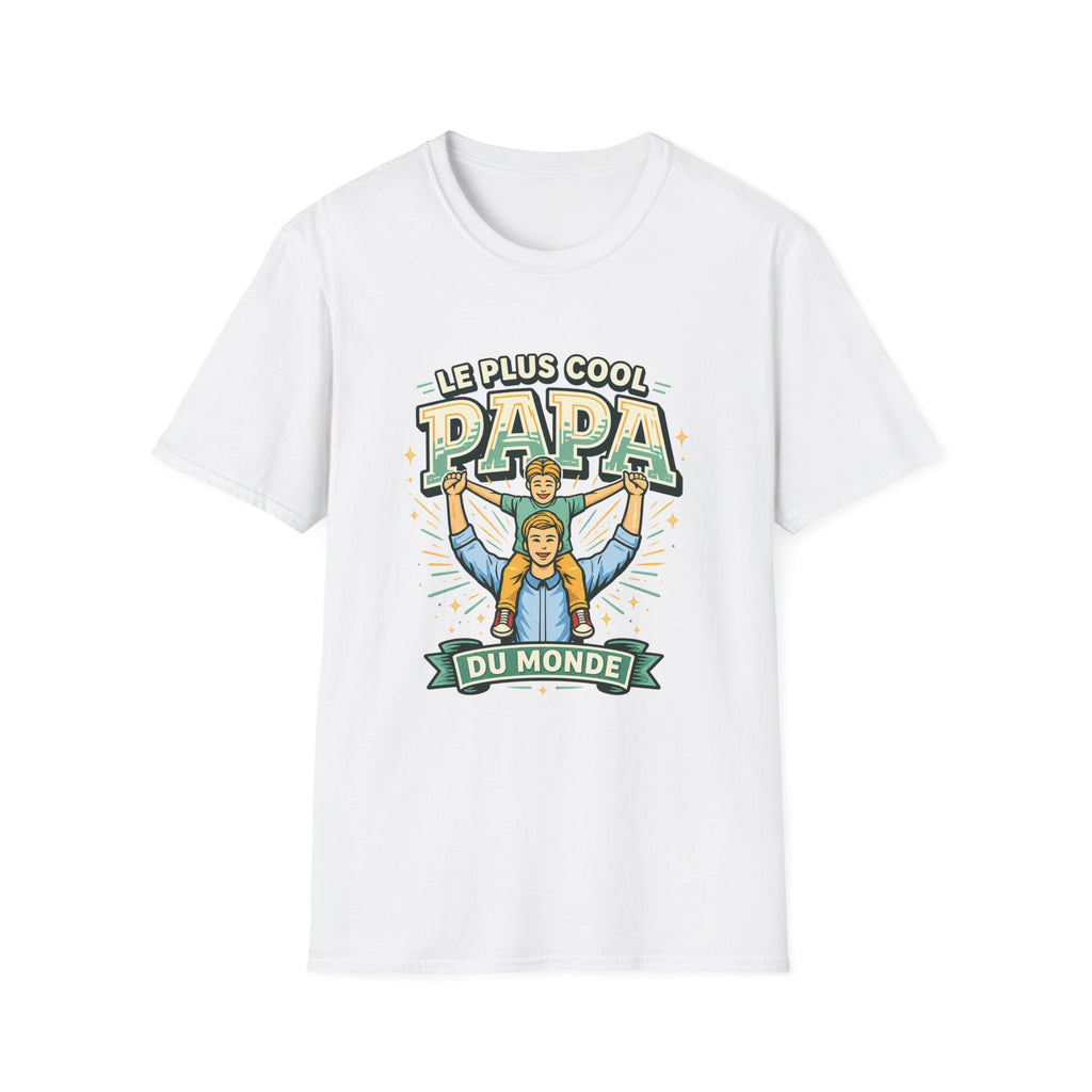 T-Shirt Le Plus Cool Papa