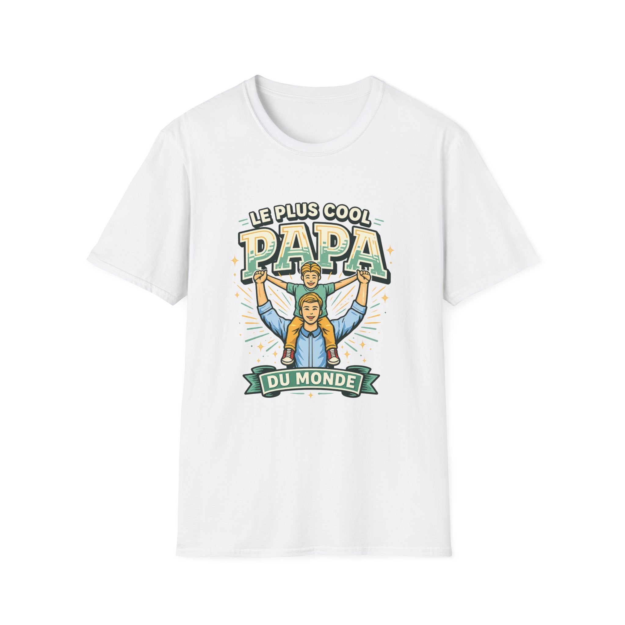 T-Shirt Le Plus Cool Papa