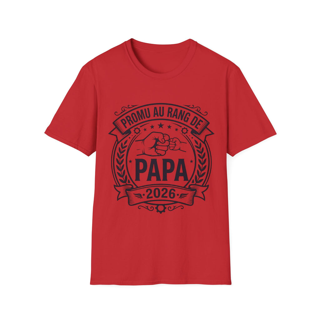 T-Shirt Promu Au Rang De Papa