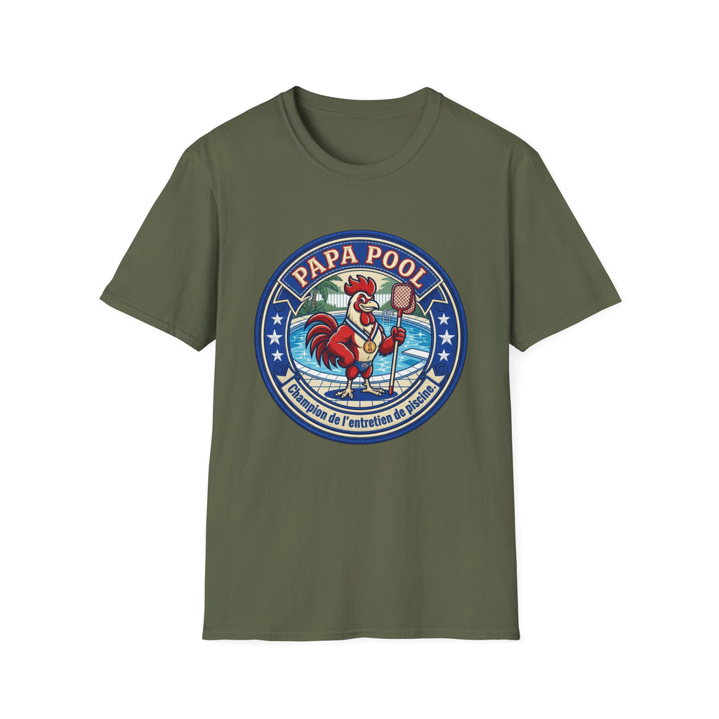 T-Shirt Papa Pool 3