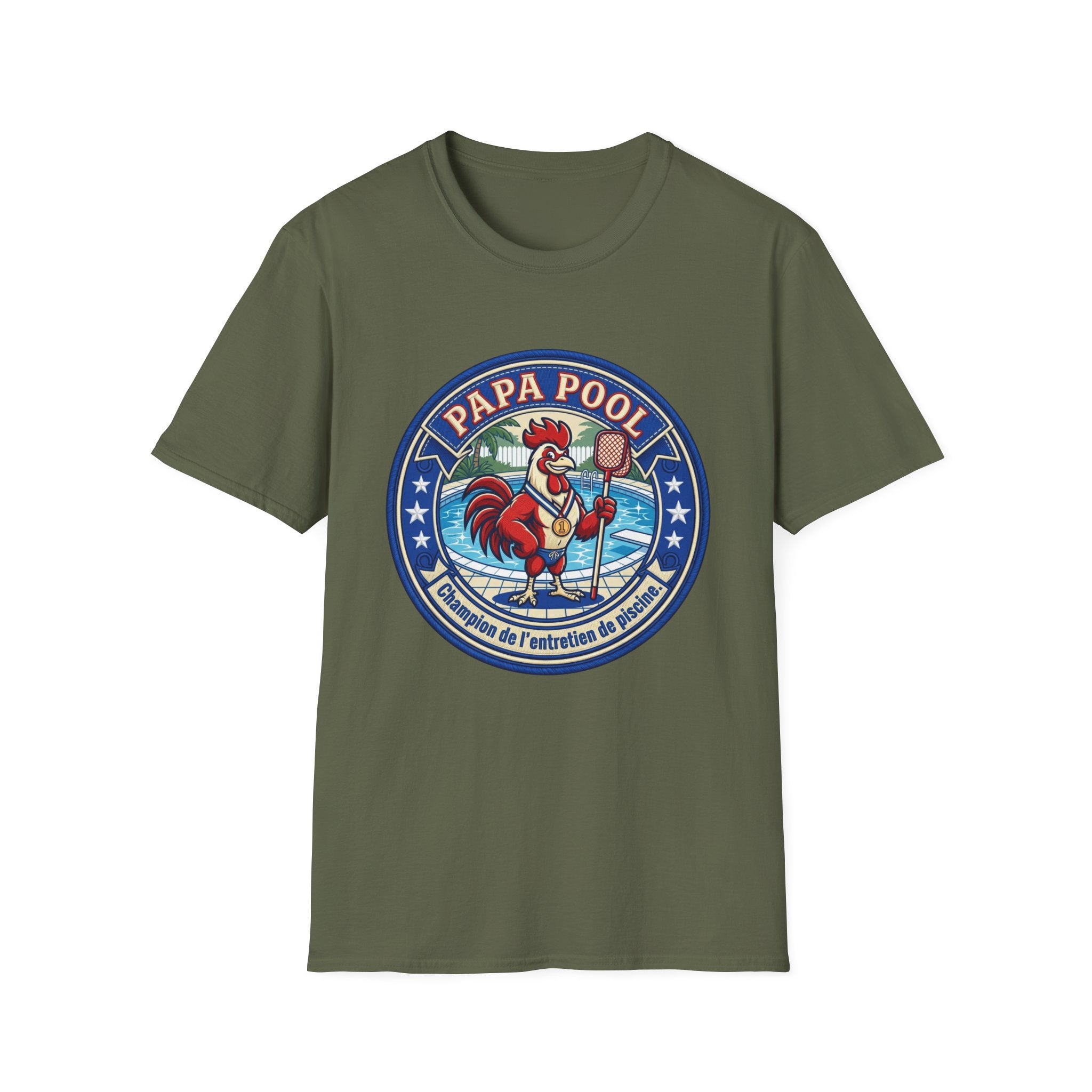 T-Shirt Papa Pool 3