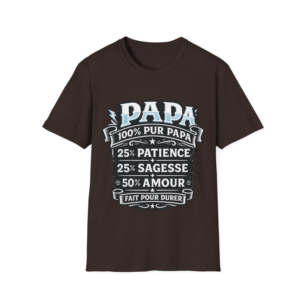 T-Shirt 100% Pur Papa