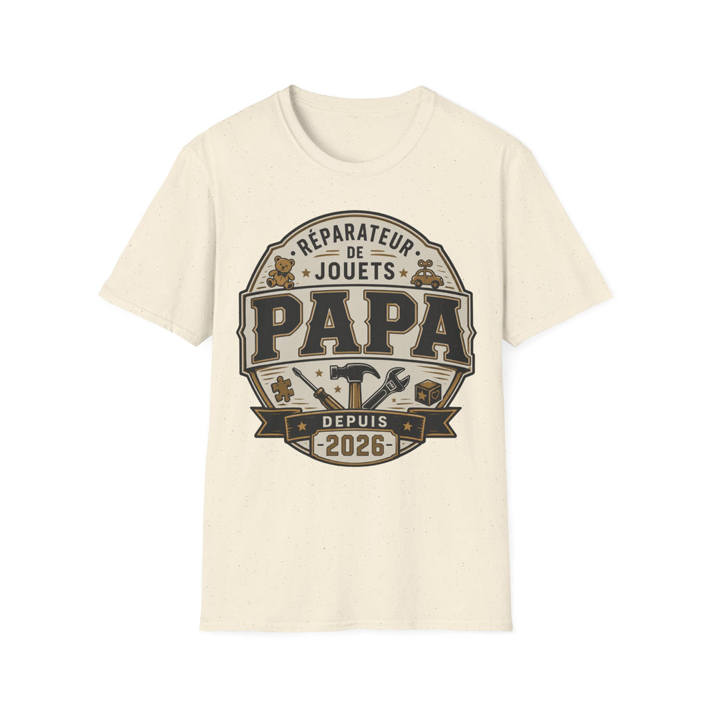 T-Shirt Papa Réparateur de Jouets