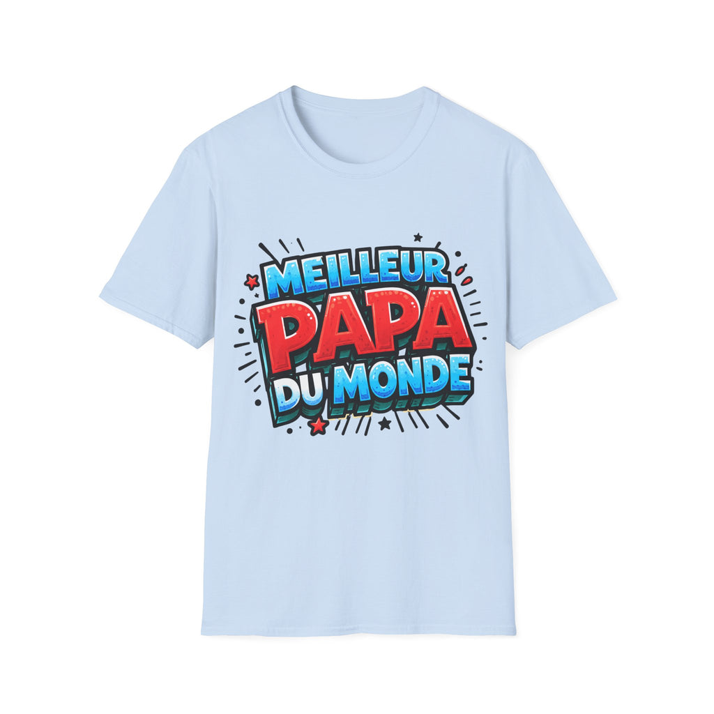 T-Shirt Meilleur Papa Du Monde