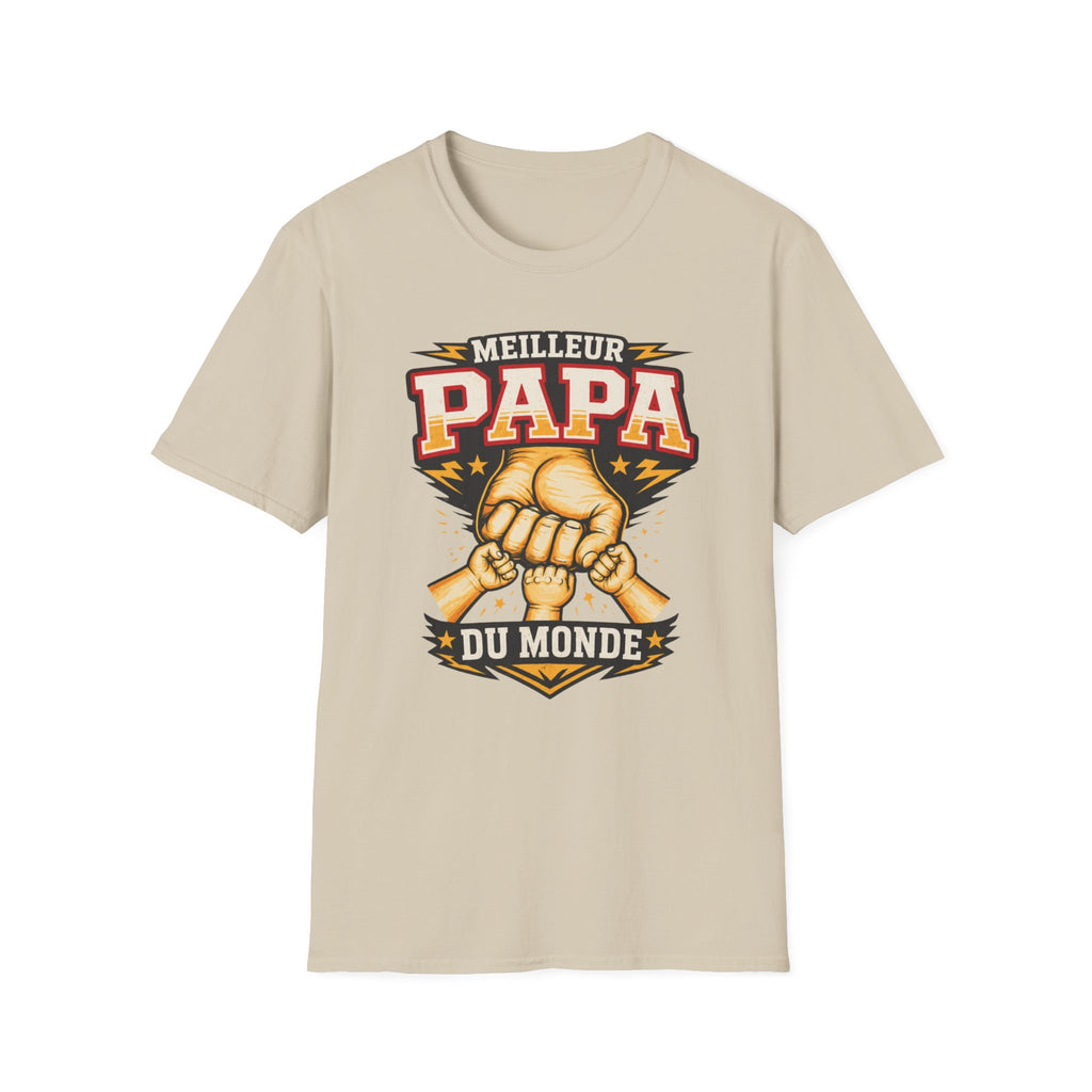 T-Shirt Meilleur Papa Du Monde