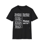 T-Shirt Comparaison Maman Papa