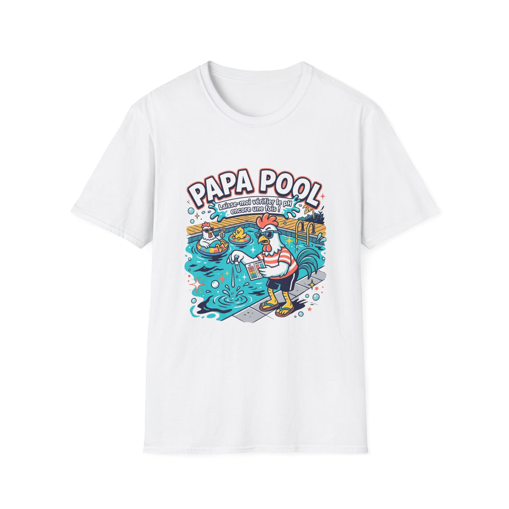 T-Shirt Papa Pool 1