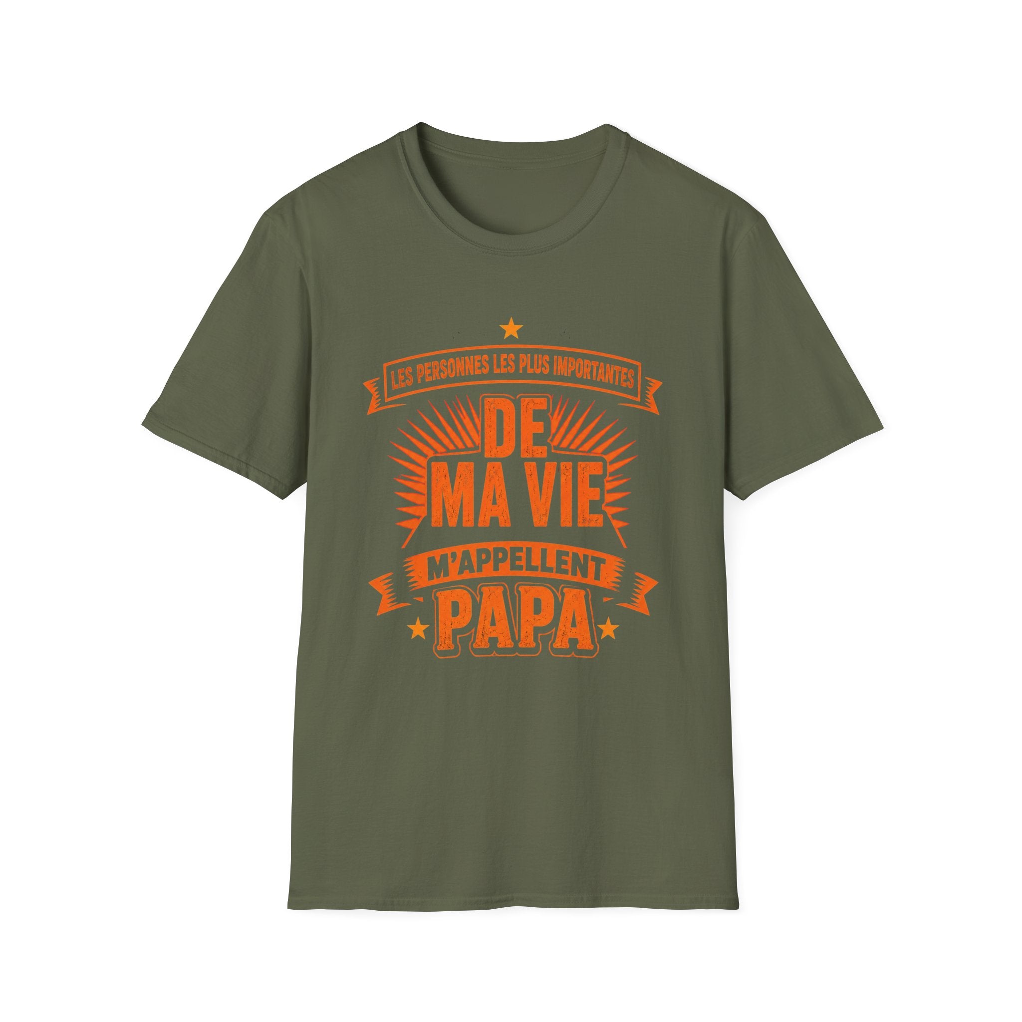 T-Shirt Les Personnes Les Plus Importantes M'appellent Papa
