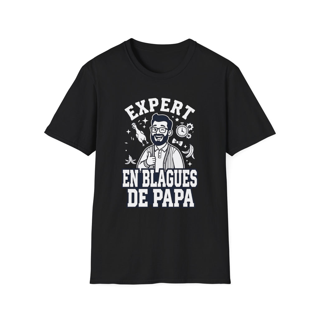 T-Shirt Expert En Blagues De Papa