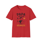 T-Shirt Papa Fatigué Mais Heureux