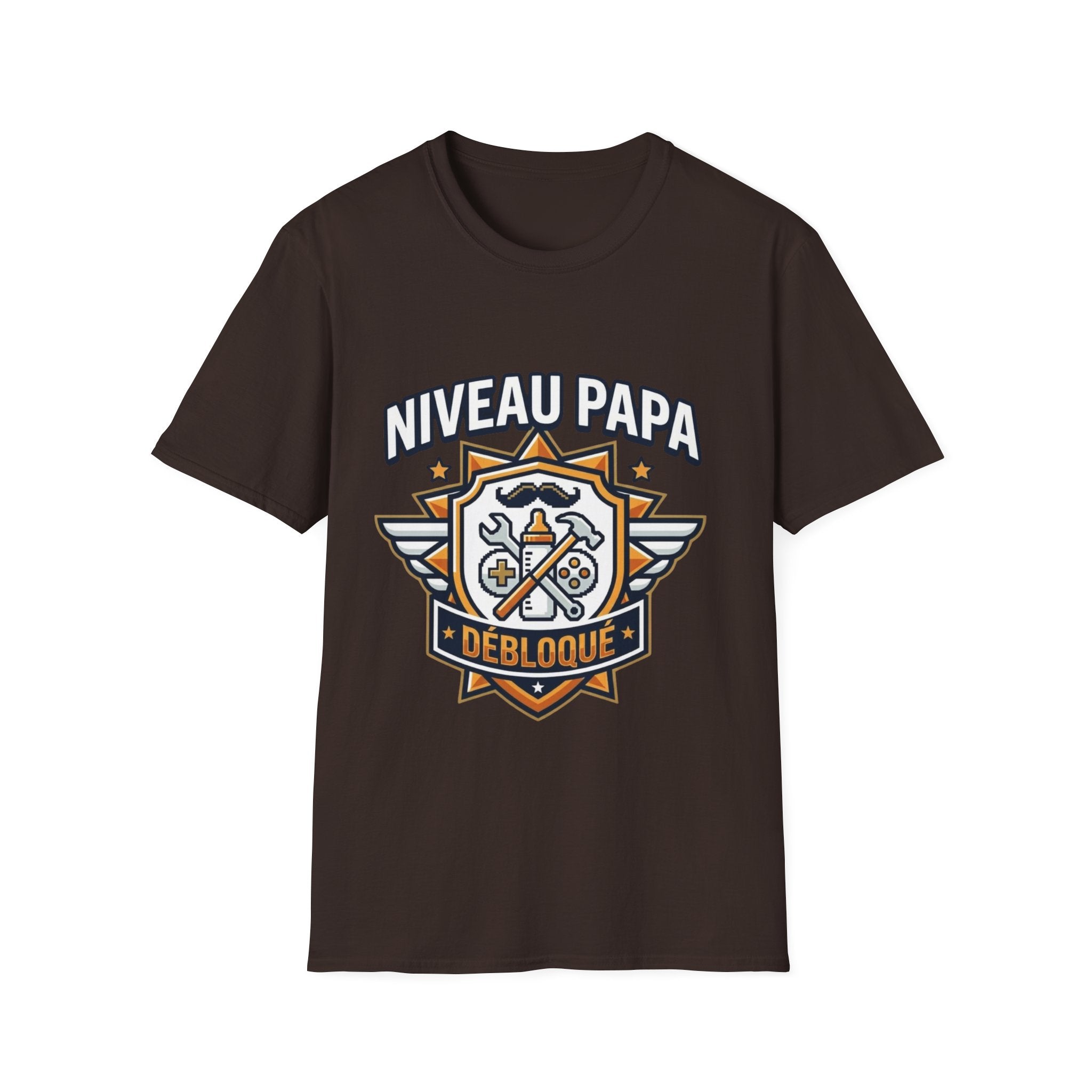 T-Shirt Niveau Papa Débloqué