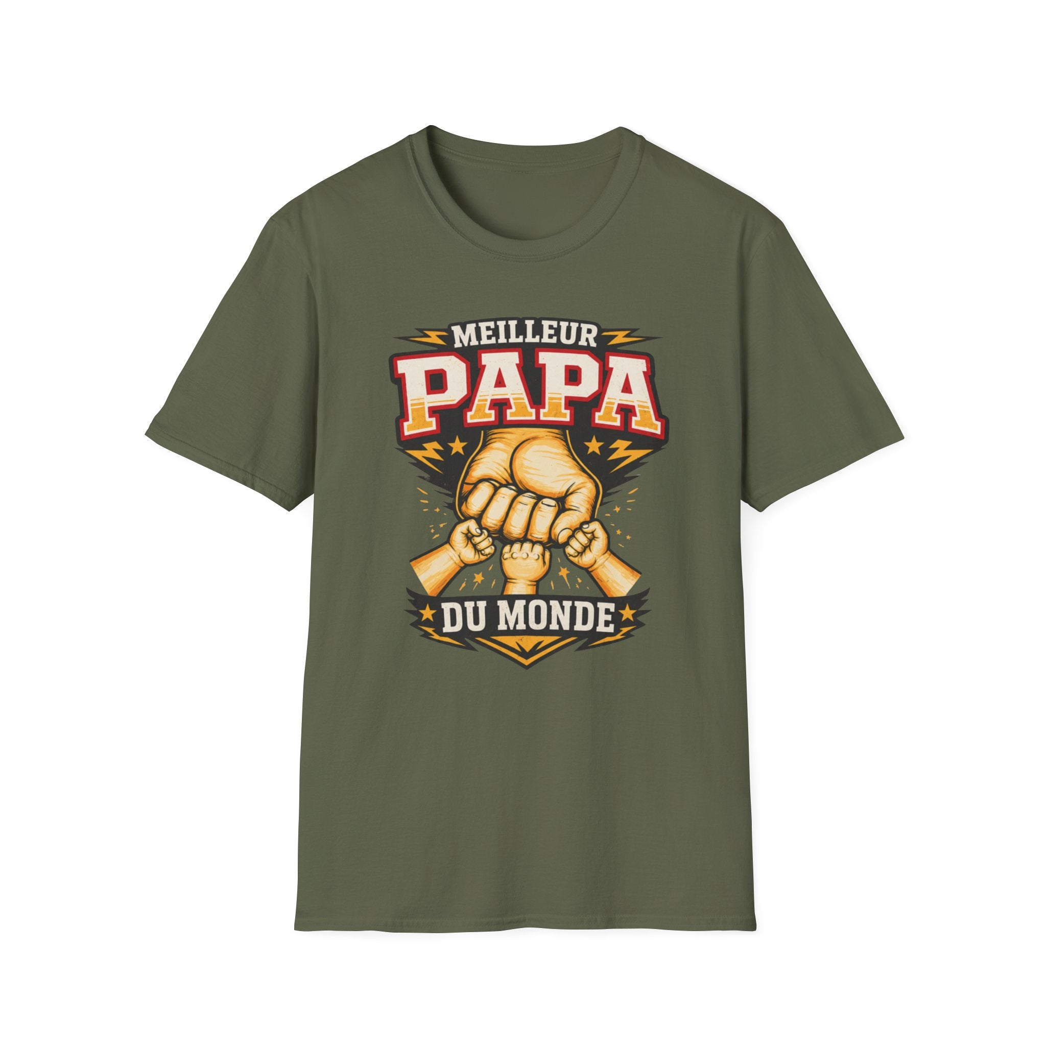 T-Shirt Meilleur Papa Du Monde