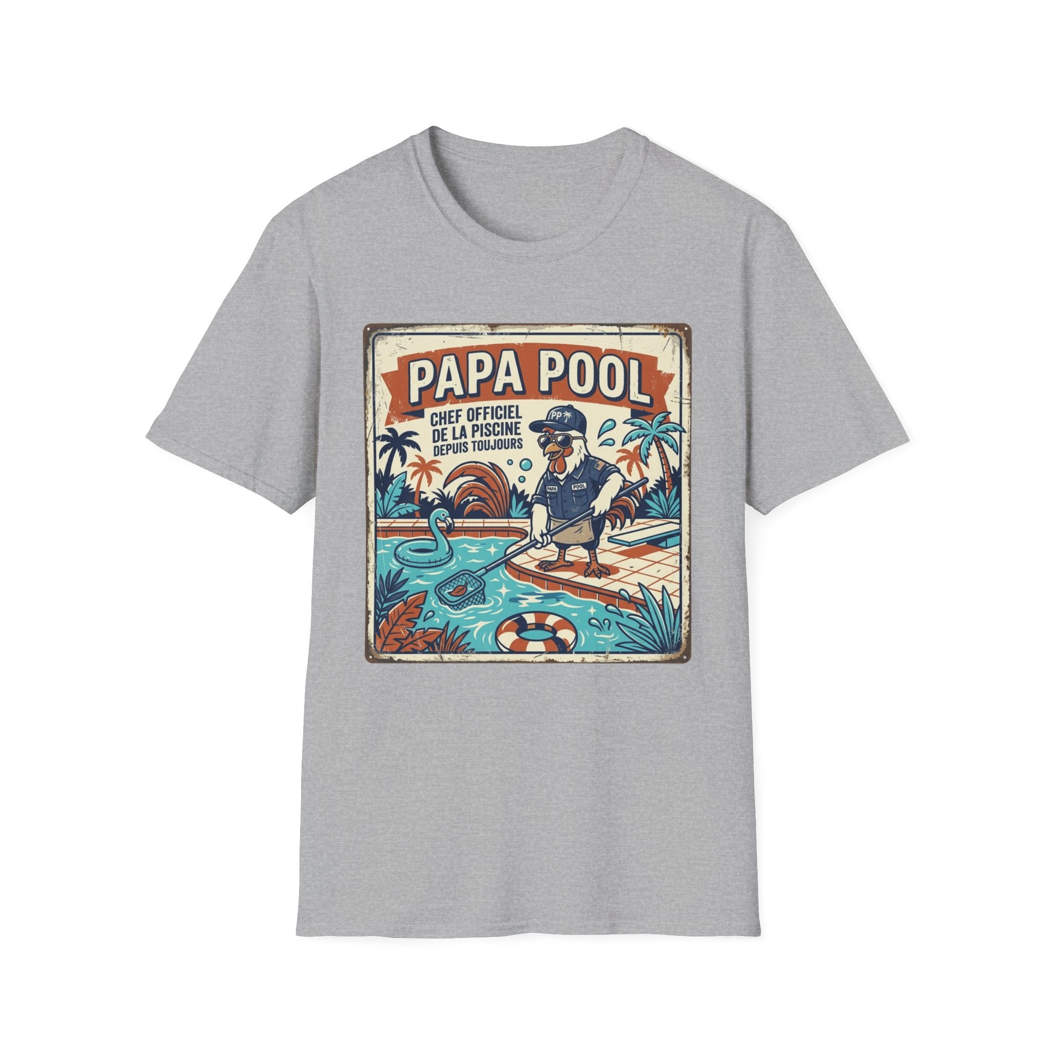 T-Shirt Papa Pool 2