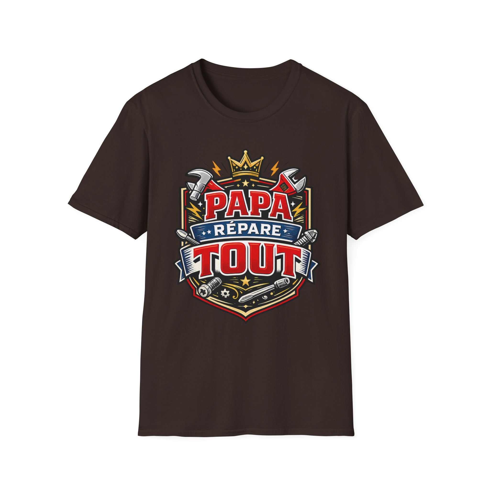 T-Shirt Papa Réparer Tout