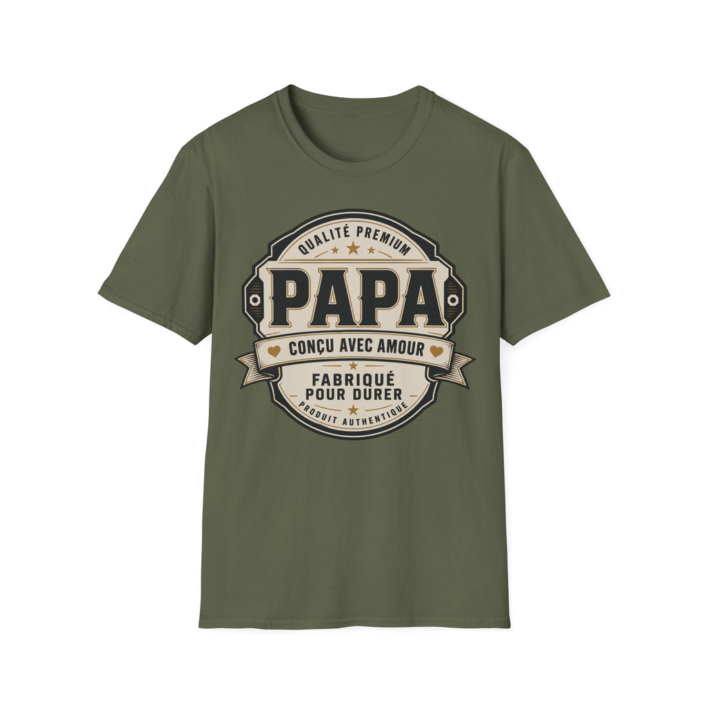 T-Shirt Papa Qualité Premium