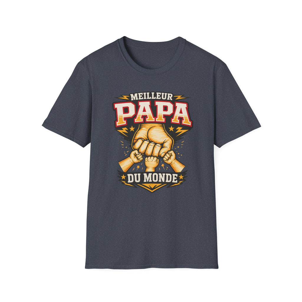 T-Shirt Meilleur Papa Du Monde