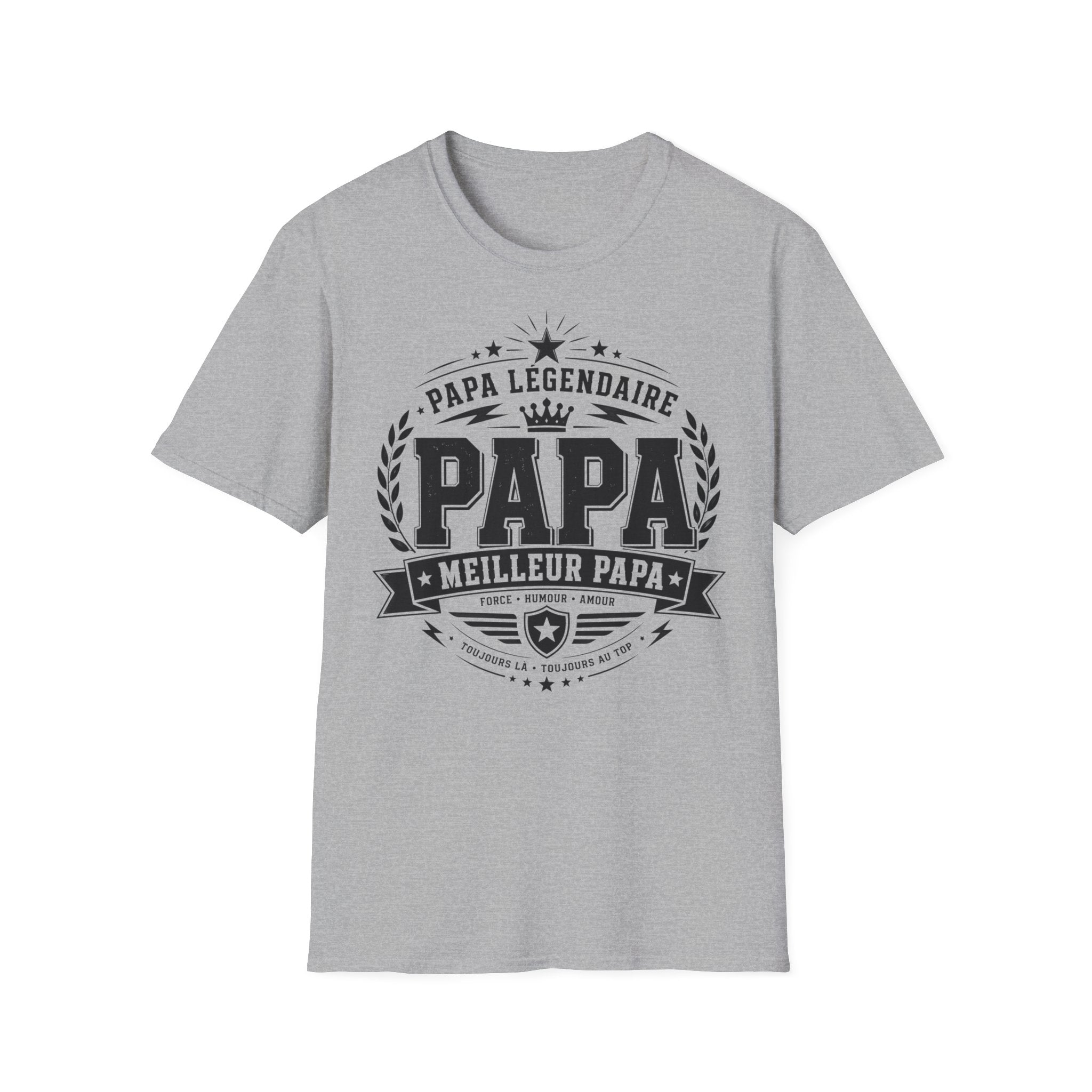T-Shirt Papa Légendaire Meilleur Papa