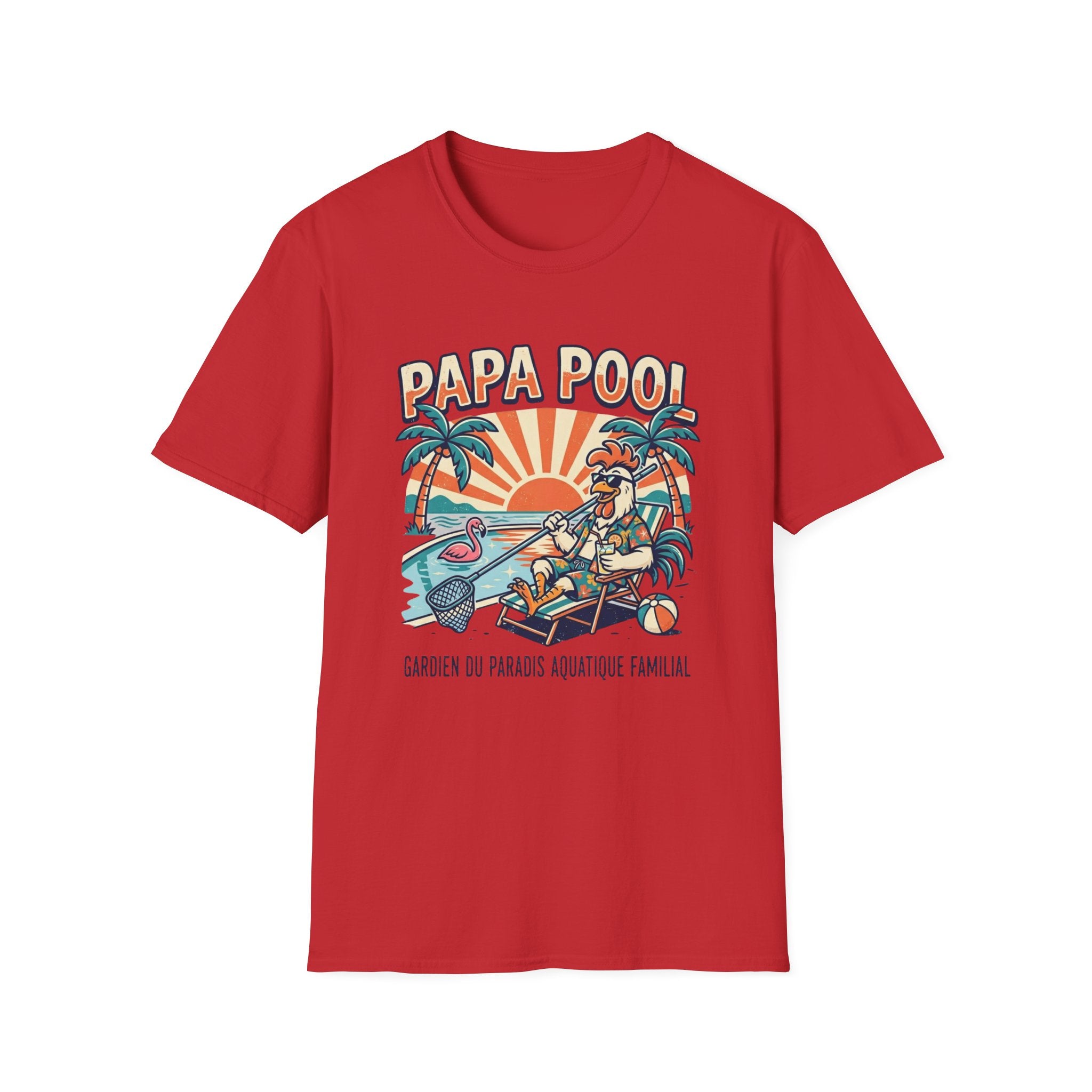 T-Shirt Papa Pool 5