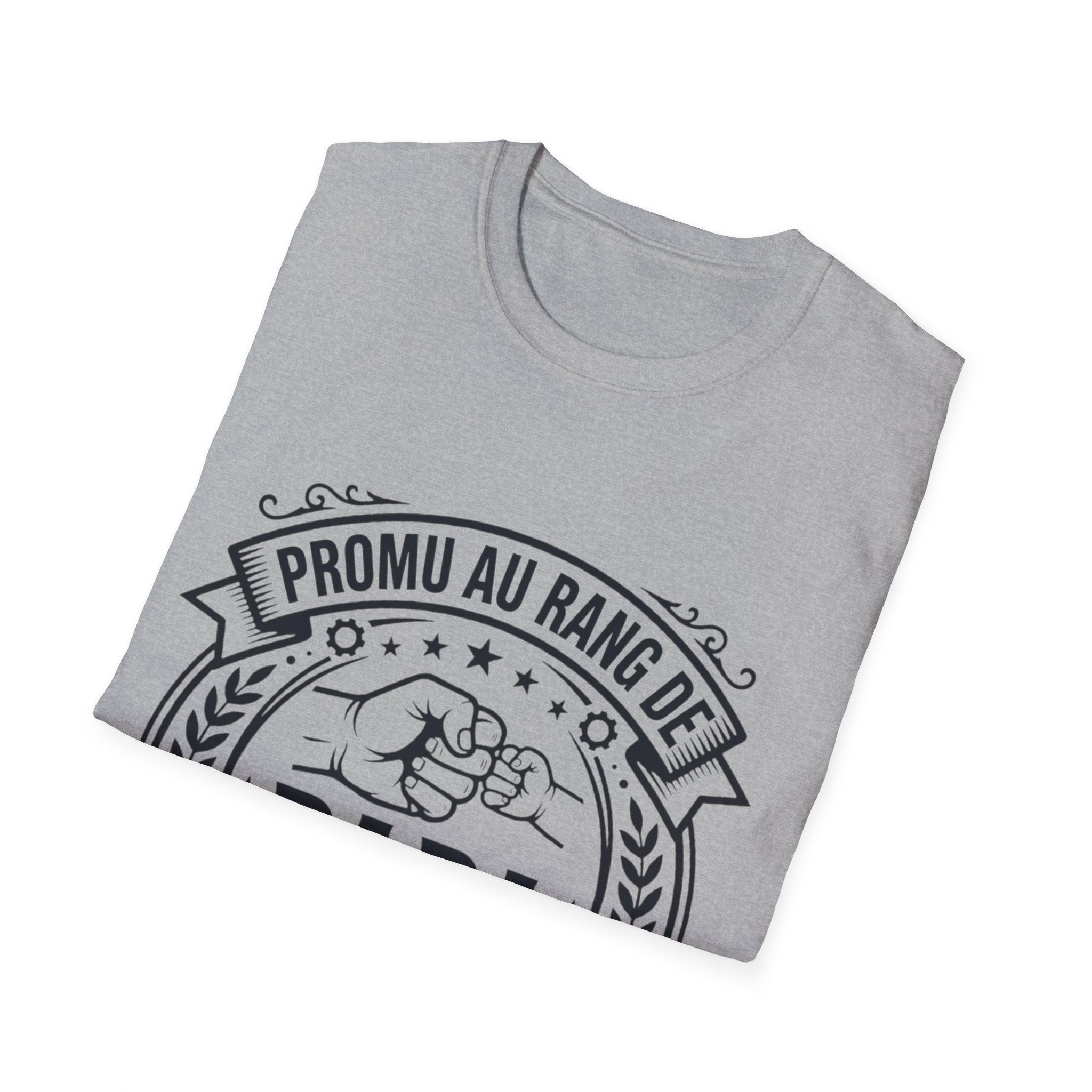 T Shirt Promu Au Rang De Papa