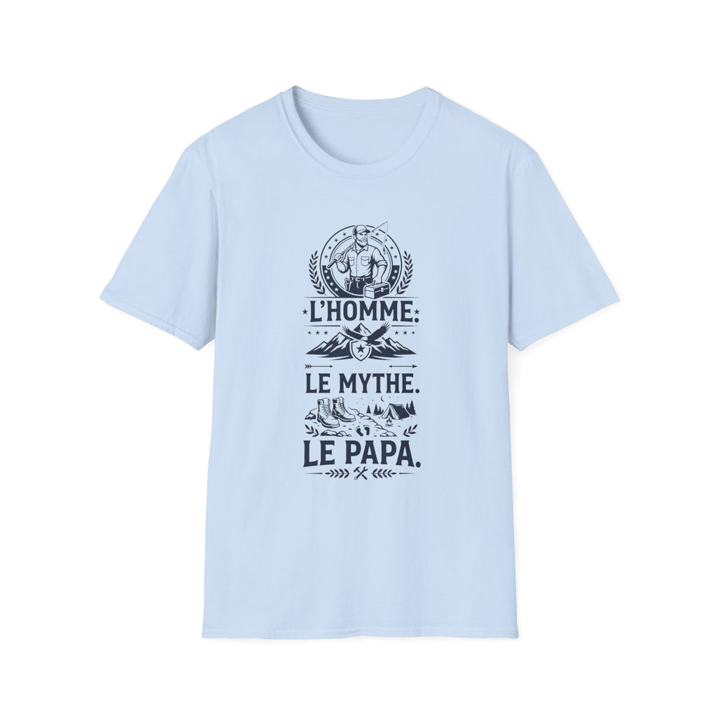 T-Shirt L'homme Le Mythe Le Papa