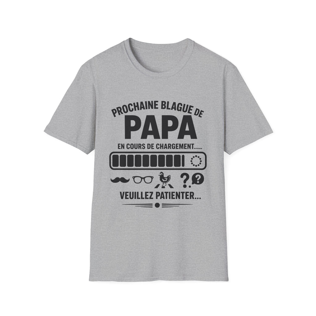 T-Shirt Blague Papa Chargement