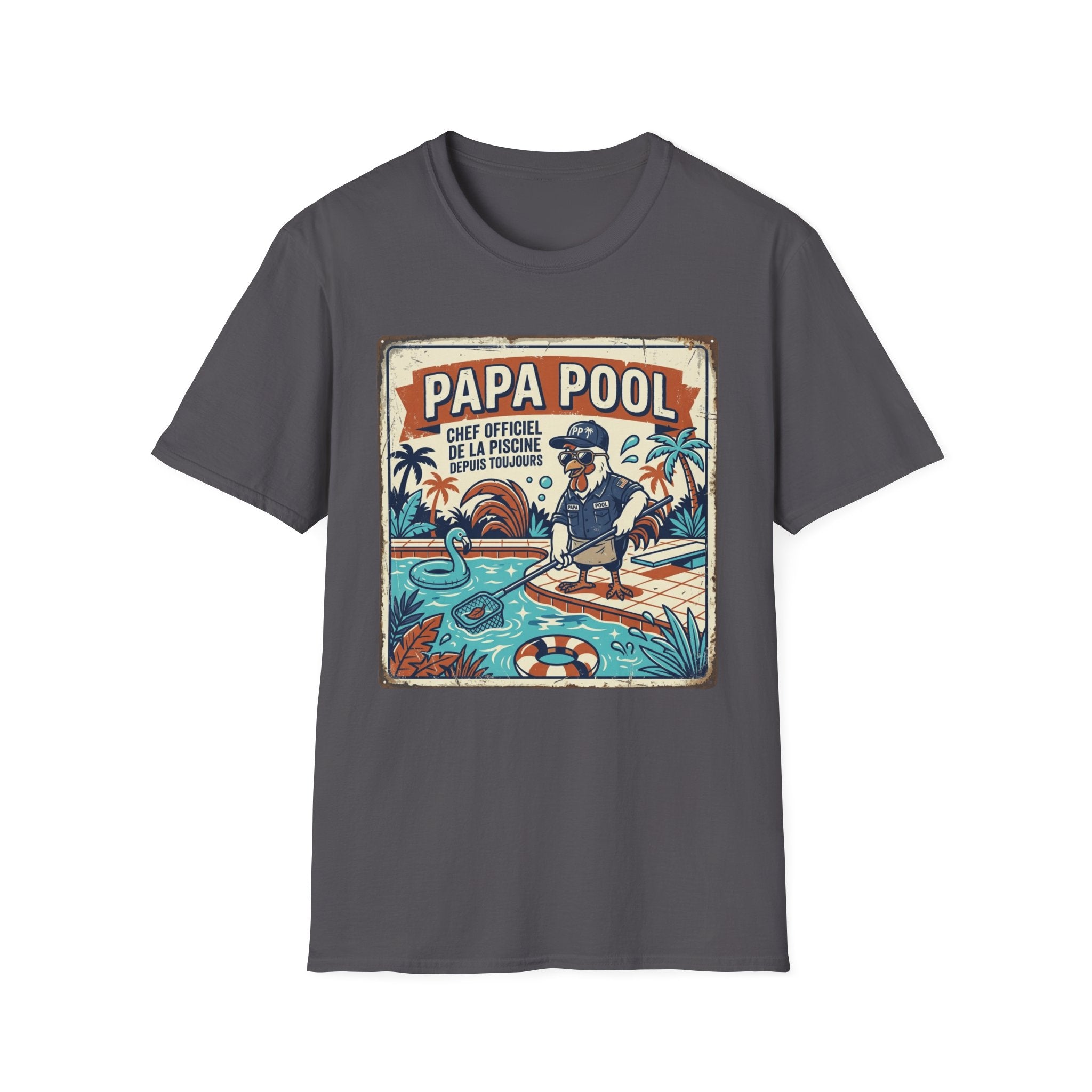 T-Shirt Papa Pool 2