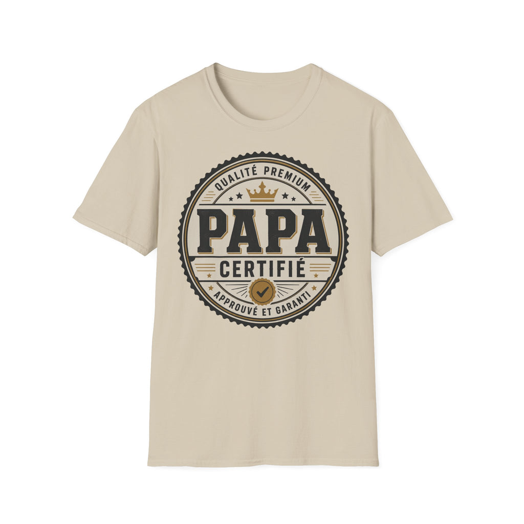 T-Shirt Papa Certifié