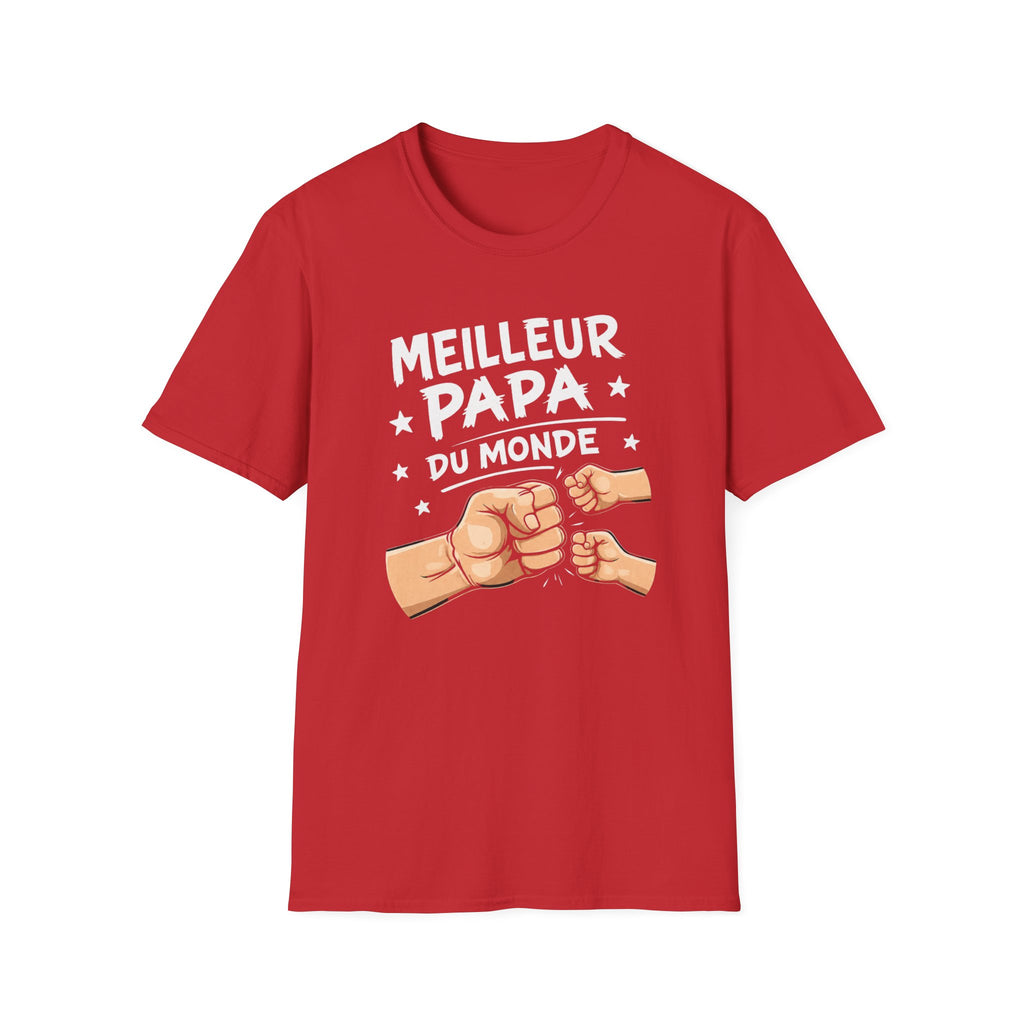T-Shirt Meilleur Papa Du Monde