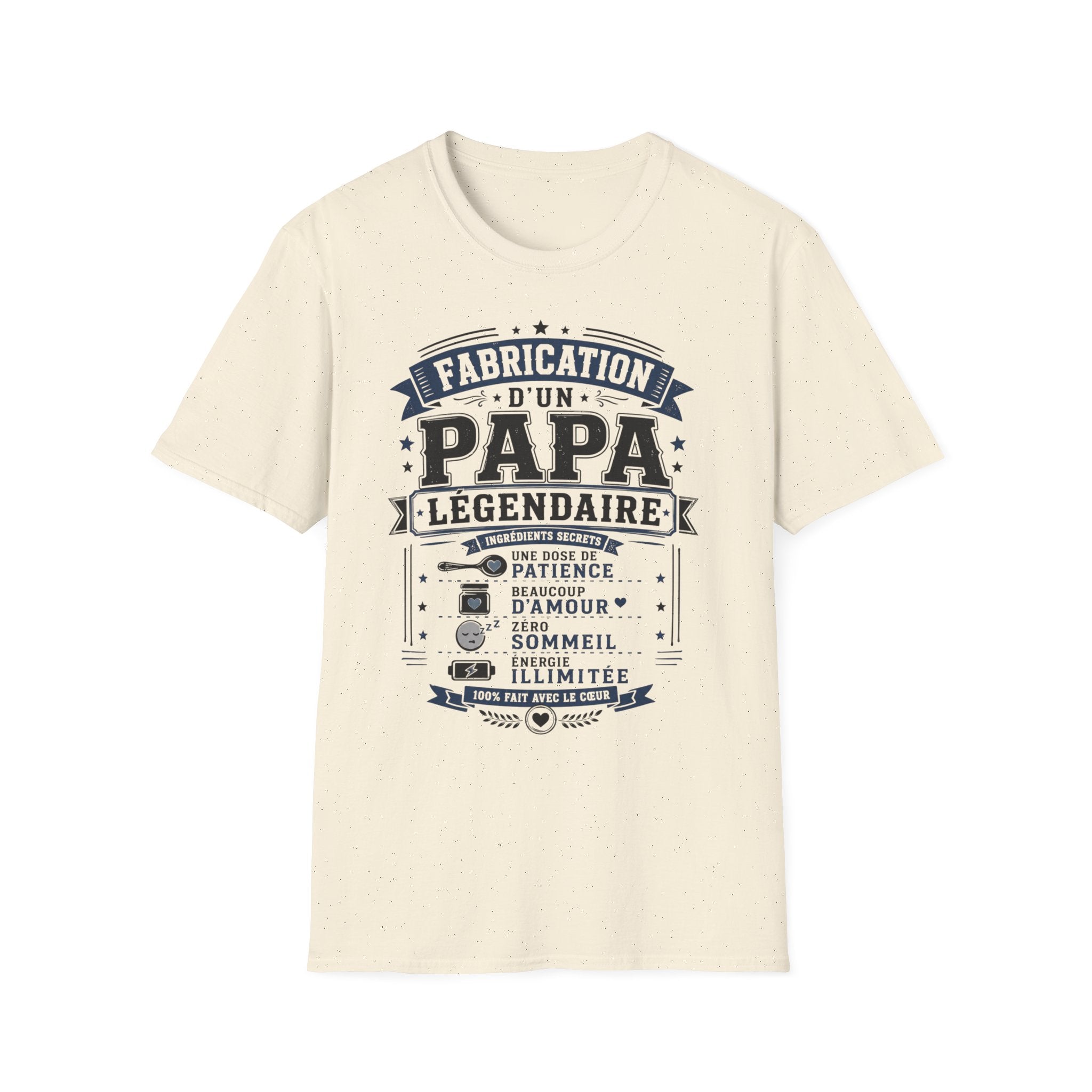 T-Shirt Fabrication D'un Papa Légendaire
