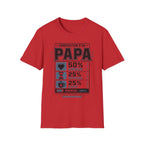T-Shirt Composition d'un Papa
