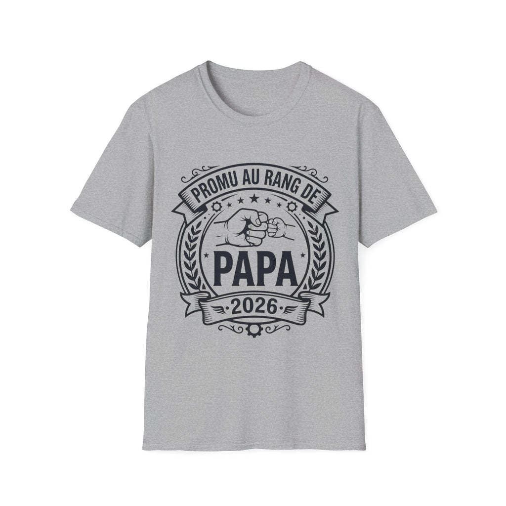 T-Shirt Promu Au Rang De Papa