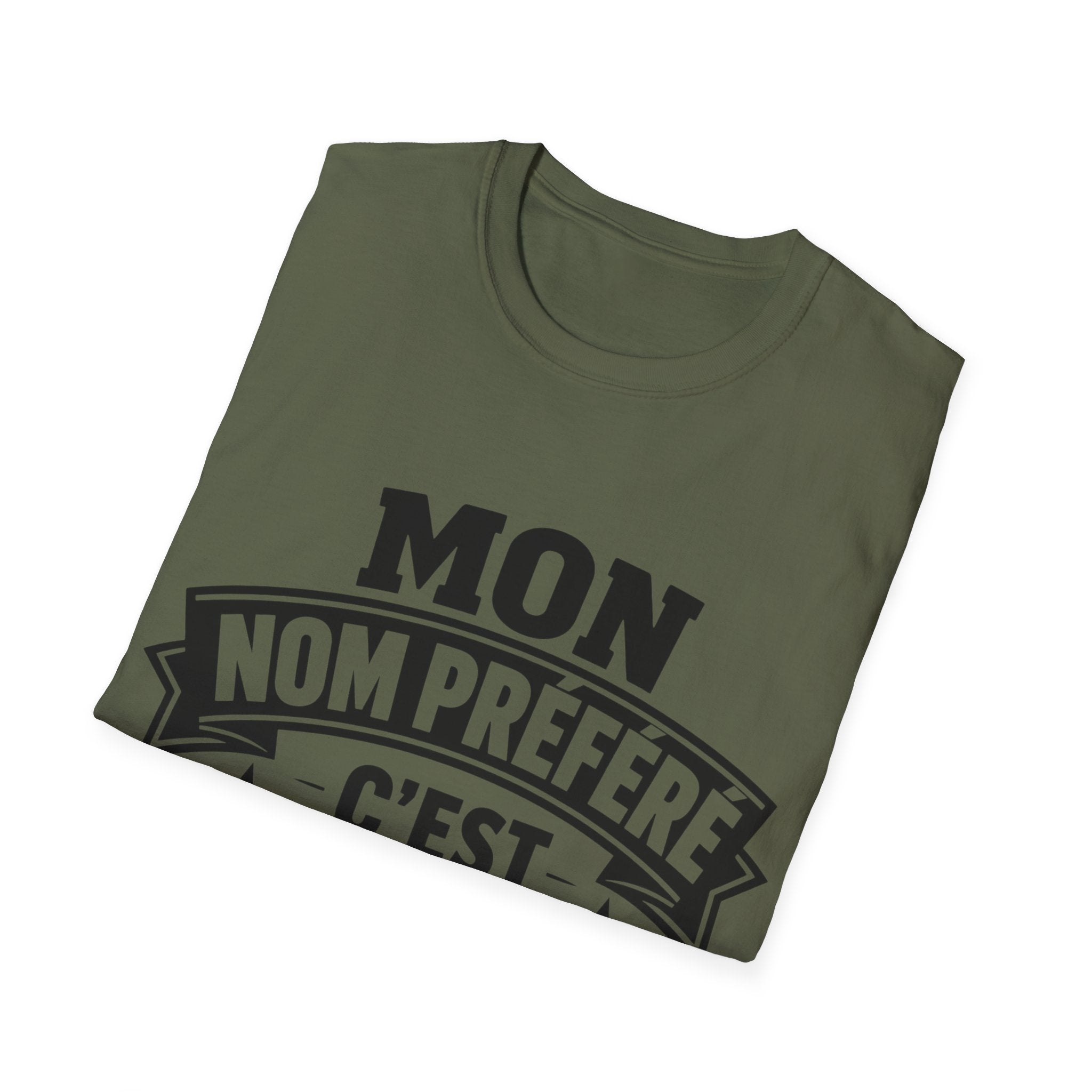 T-Shirt Mon Nom Préféré C'est Papa