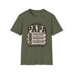 T-Shirt Papa Chauffeur Réparateur Distributeur