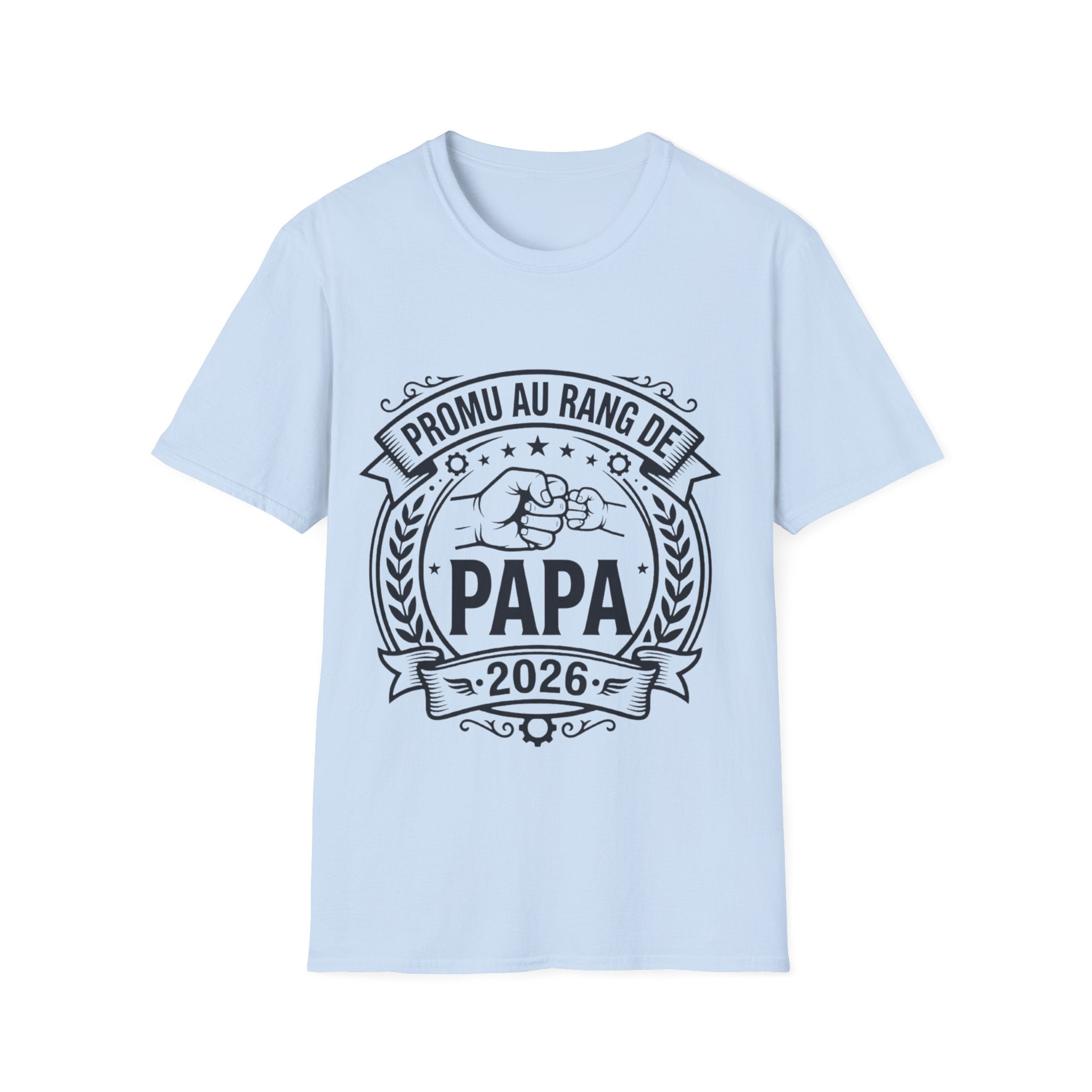 T Shirt Promu Au Rang De Papa