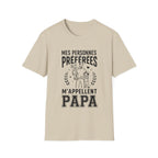 T-Shirt Mes Personnes Préférées M'appellent Papa