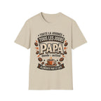T-Shirt Papa Mode Activé Alimenté Par Le Café