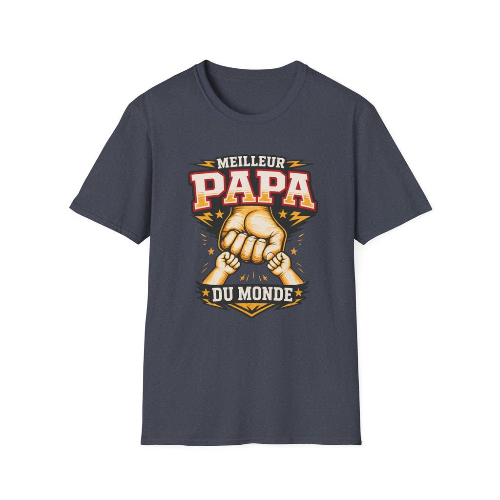 T-Shirt Meilleur Papa Du Monde