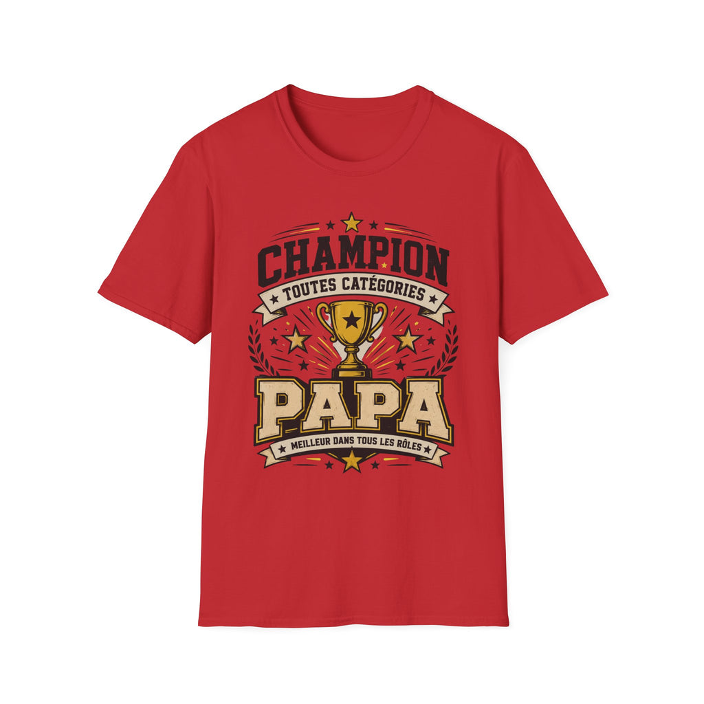 T-Shirt Papa Champion