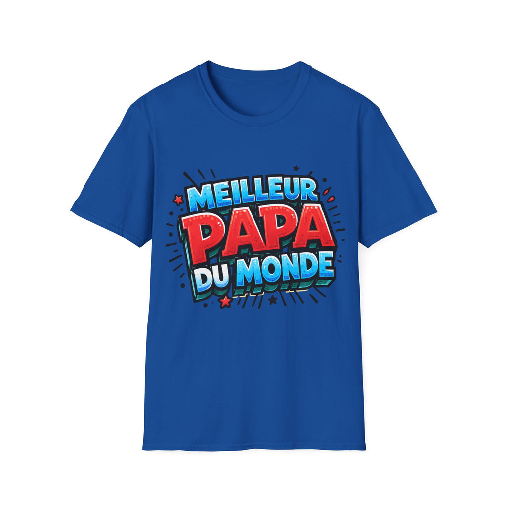 T-Shirt Meilleur Papa Du Monde