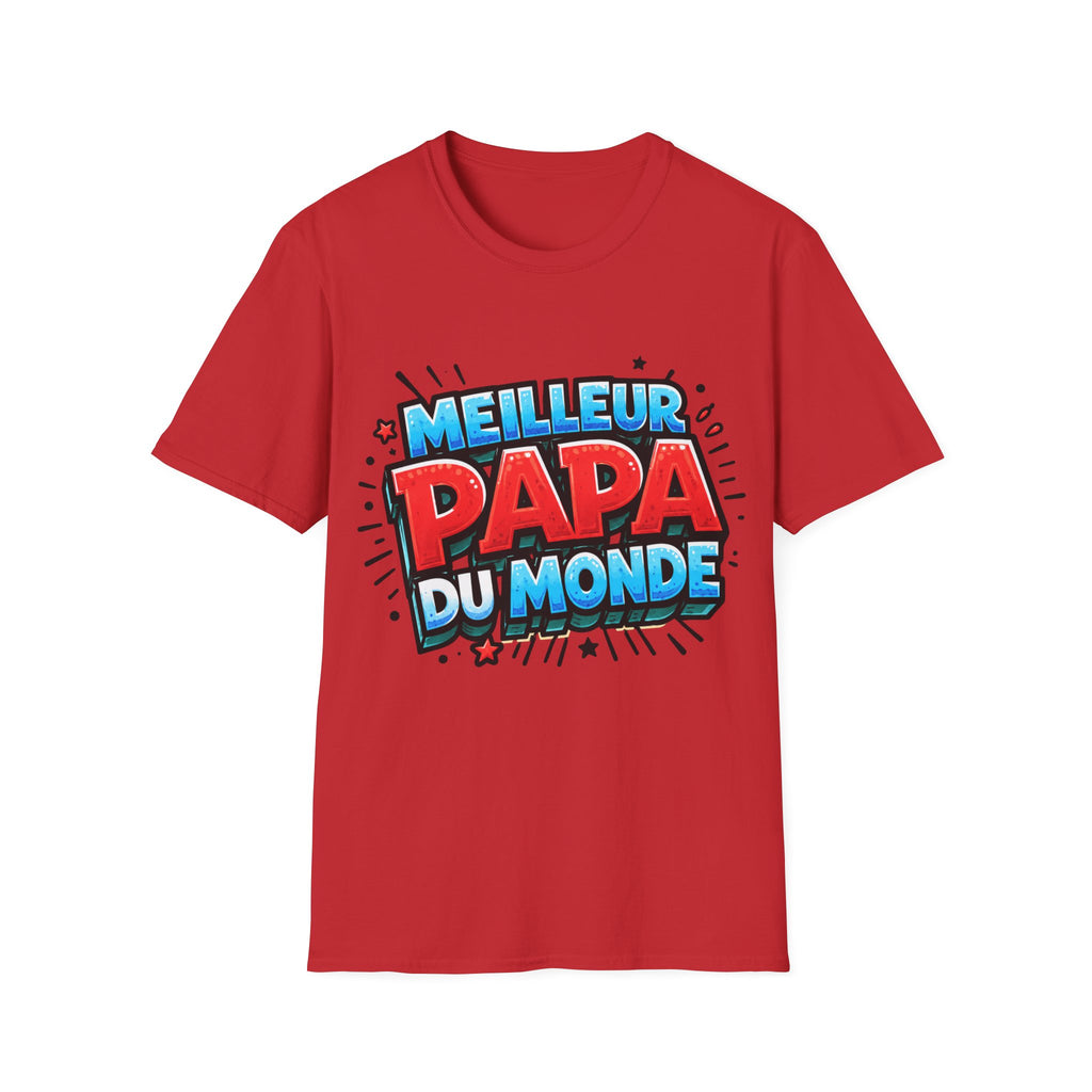 T-Shirt Meilleur Papa Du Monde