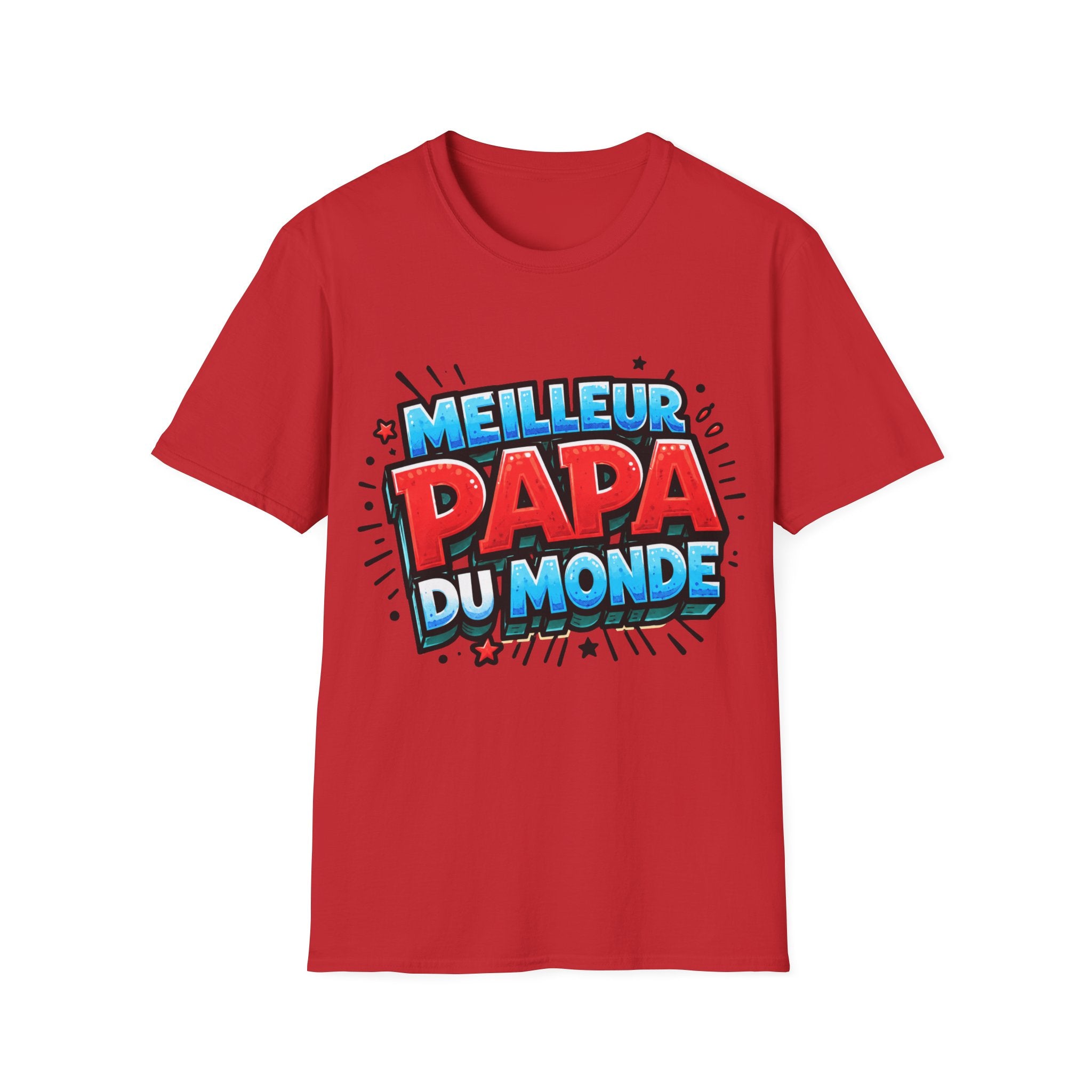 T-Shirt Meilleur Papa Du Monde