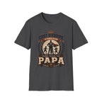T-Shirt Papa Chef D'équipe A Temps Plein