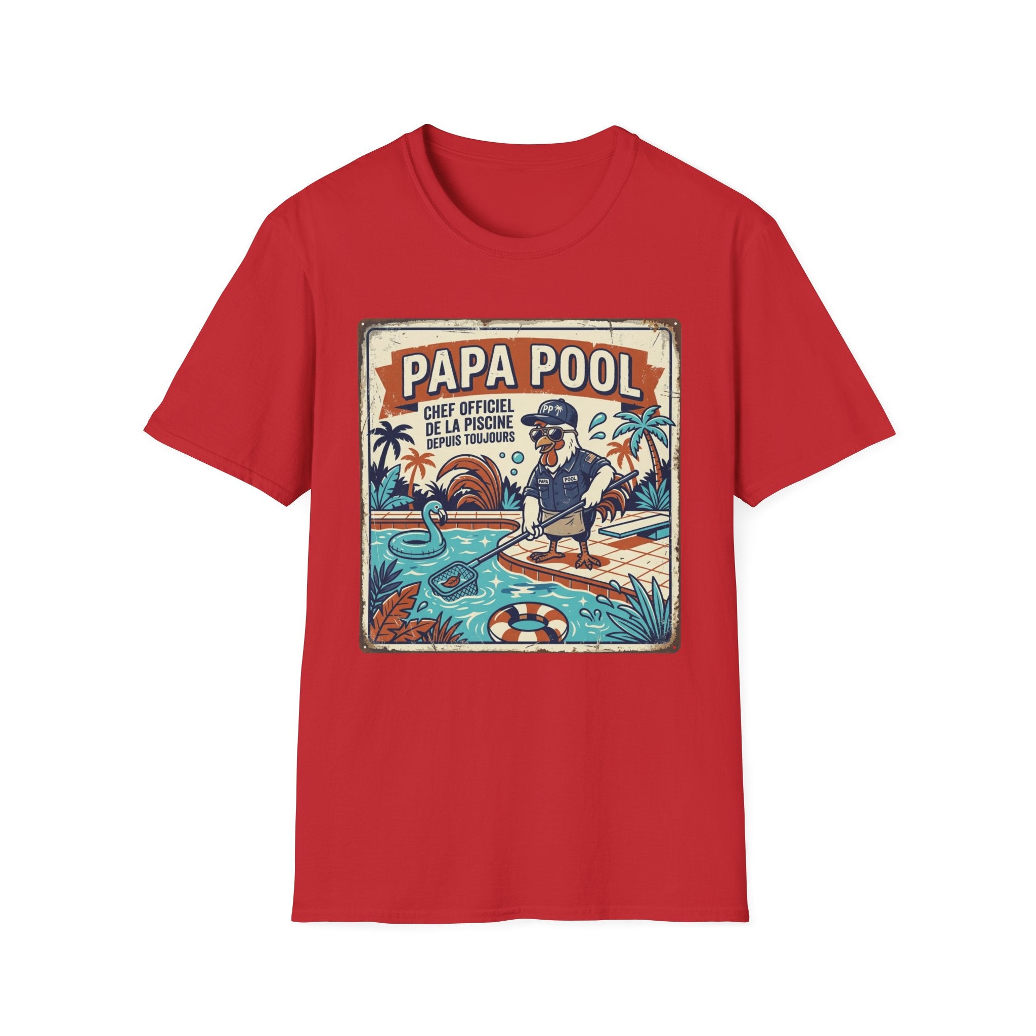 T-Shirt Papa Pool 2