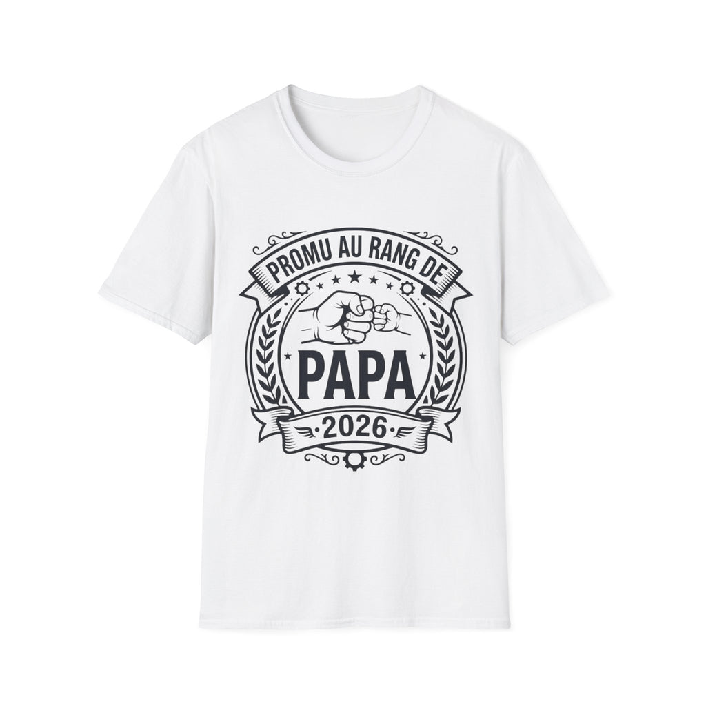 T-Shirt Promu Au Rang De Papa
