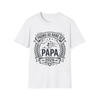 T-Shirt Promu Au Rang De Papa