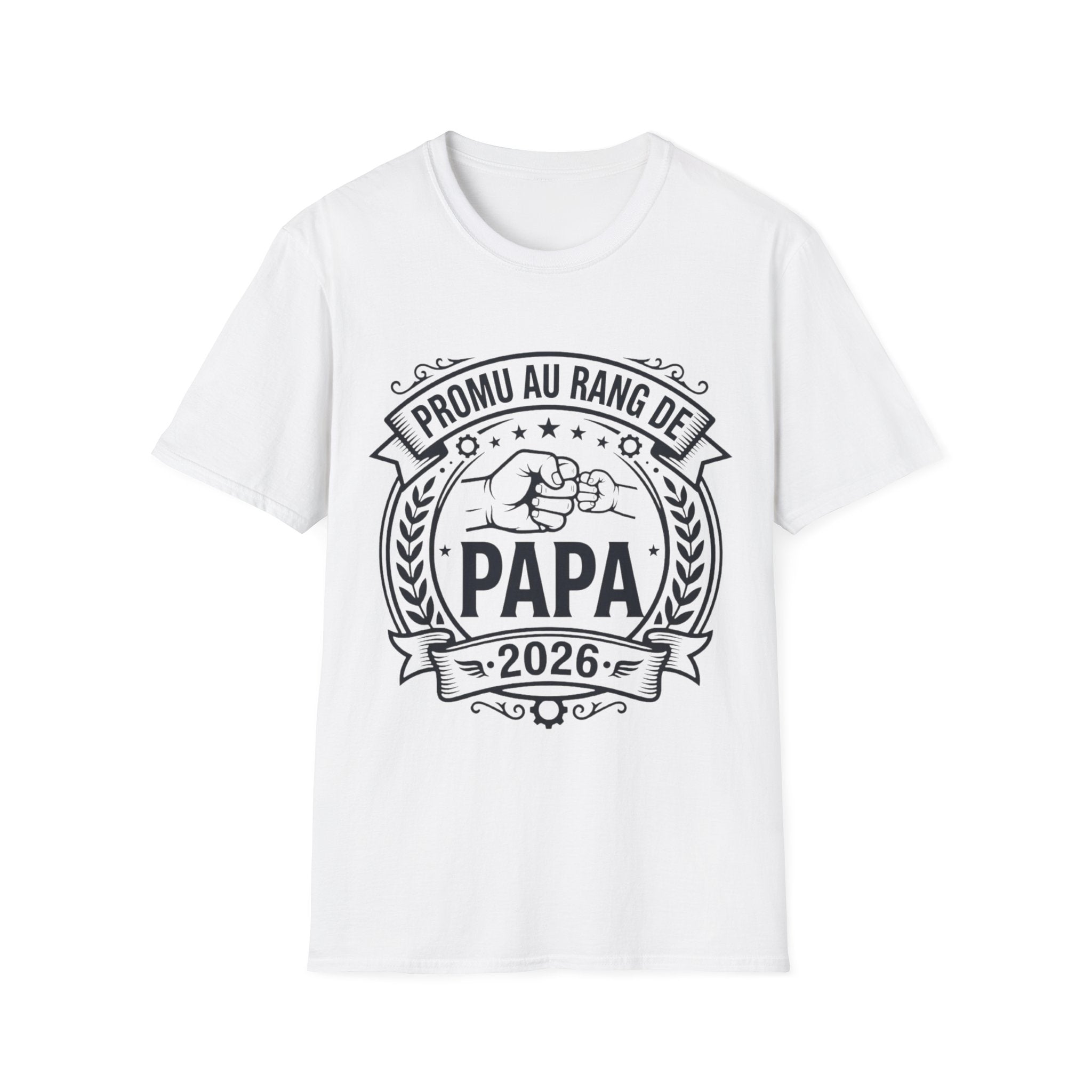 T-Shirt Promu Au Rang De Papa